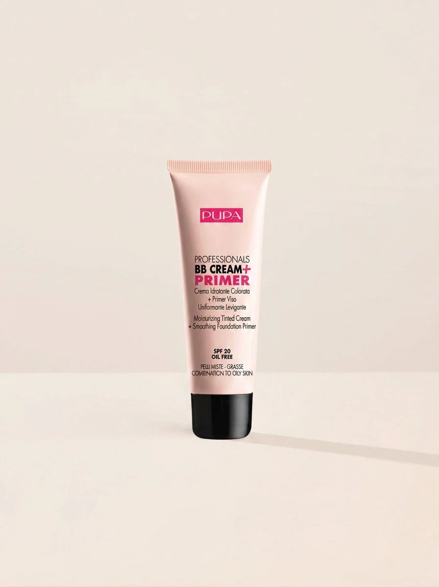 Pupa Milano Kem BB kiêm kem lót Pupa Pupa Professionals SPF20 50 ml - #001 Nude - Combination To Oily Skin - Xem 1