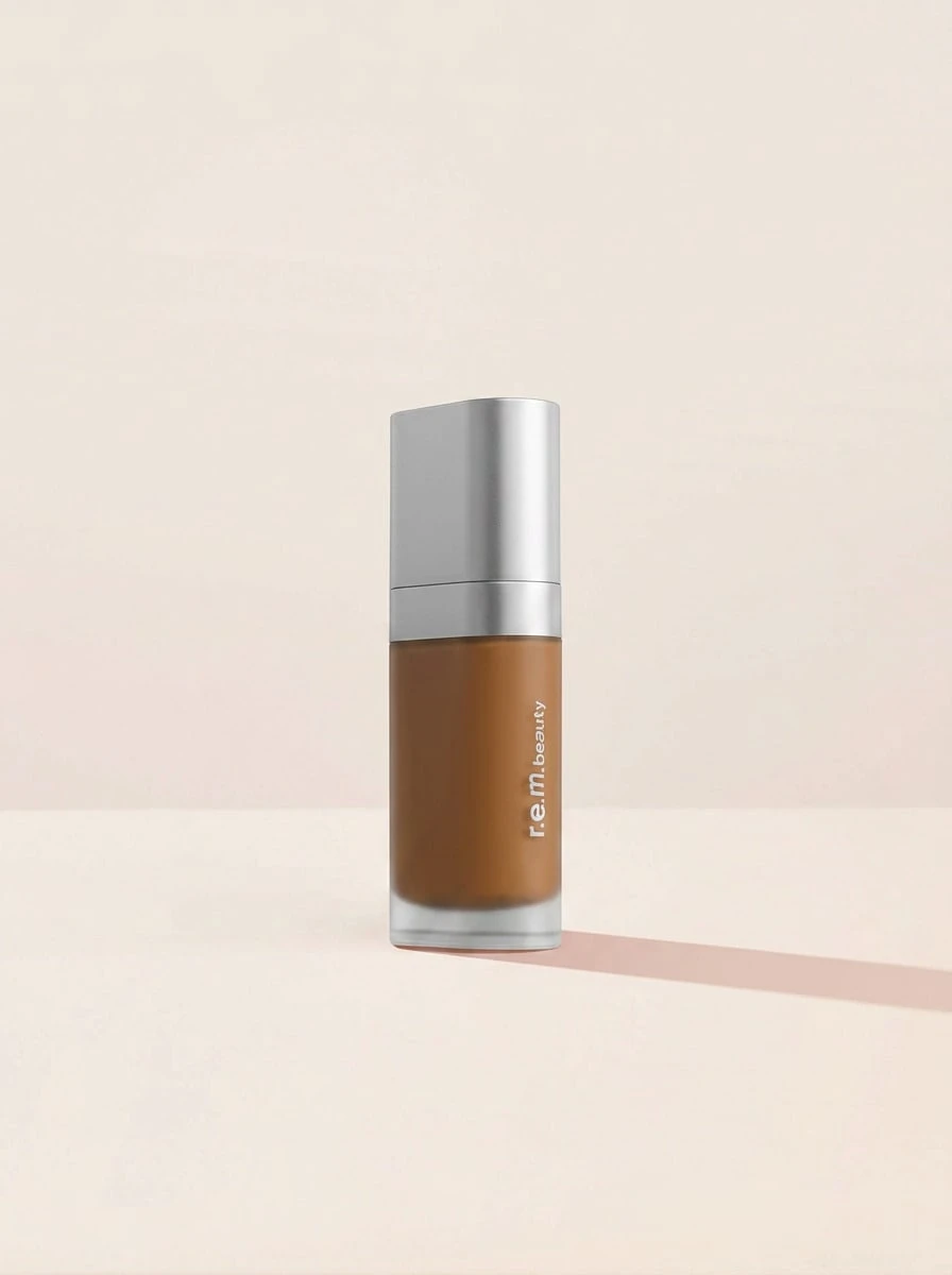 R.E.M. Beauty Sweetener Foundation Deep 9W 30 Ml – Foundation, Full Coverage, For Women With Deep Skin Tones, Deep 9w, Hyaluronic Acid, Suitable For Daily Makeup Routine - 深 9W - 查看 1