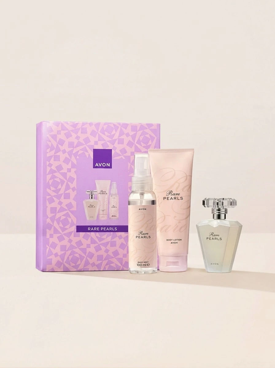 Avon Rare Pearls Eau De Parfum 50 Ml Gift Set – Perfume Gift Set, Long-Lasting, For Women, Floral, Lavender, Suitable For Daily Beauty Routine - Multi Scents - View 1