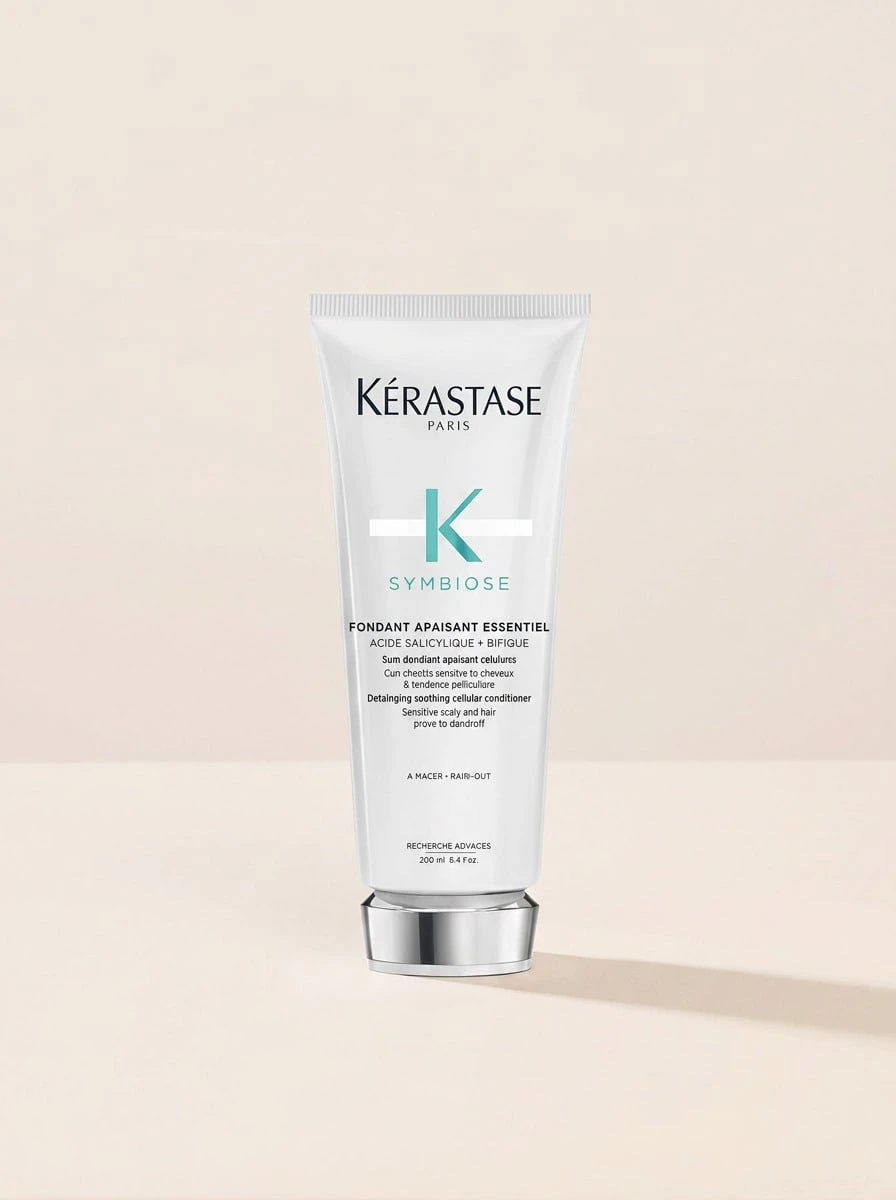 Kérastase Symbiose Fondant Apaisant Essentiel Conditioner 200 Ml – Conditioner, Soothing, For Sensitive Scalp, Salicylic Acid, Suitable For Shower Routine - Clear - View 1