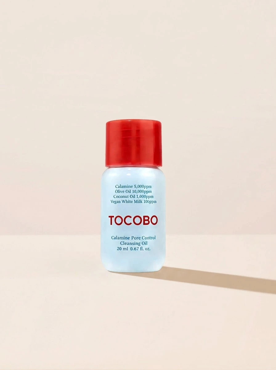 TOCOBO Calamine Pore Control Mini Cleansing Oil 20 Ml – Cleansing Oil, Pore Control, For Oily Skin, Calamine, Suitable For Double Cleansing - Clear - View 1