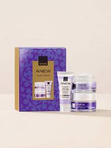 Avon Anew Platinum Skincare Minis Pack – Skincare Set, Lifting, For Mature Skin, Protinol, Suitable For Daily Routine - Multicolor - View 1