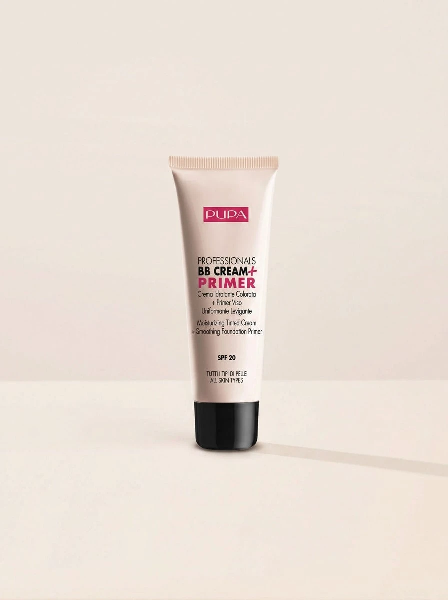 Pupa Milano BB Cream + Primer For All Skin Types 001 Nude 50 Ml – BB Cream, Moisturizing, For All Skin Types, 001 Nude, SPF 20, Suitable For Daily Makeup Routine - #001 Nude - All Skin Types - View 1