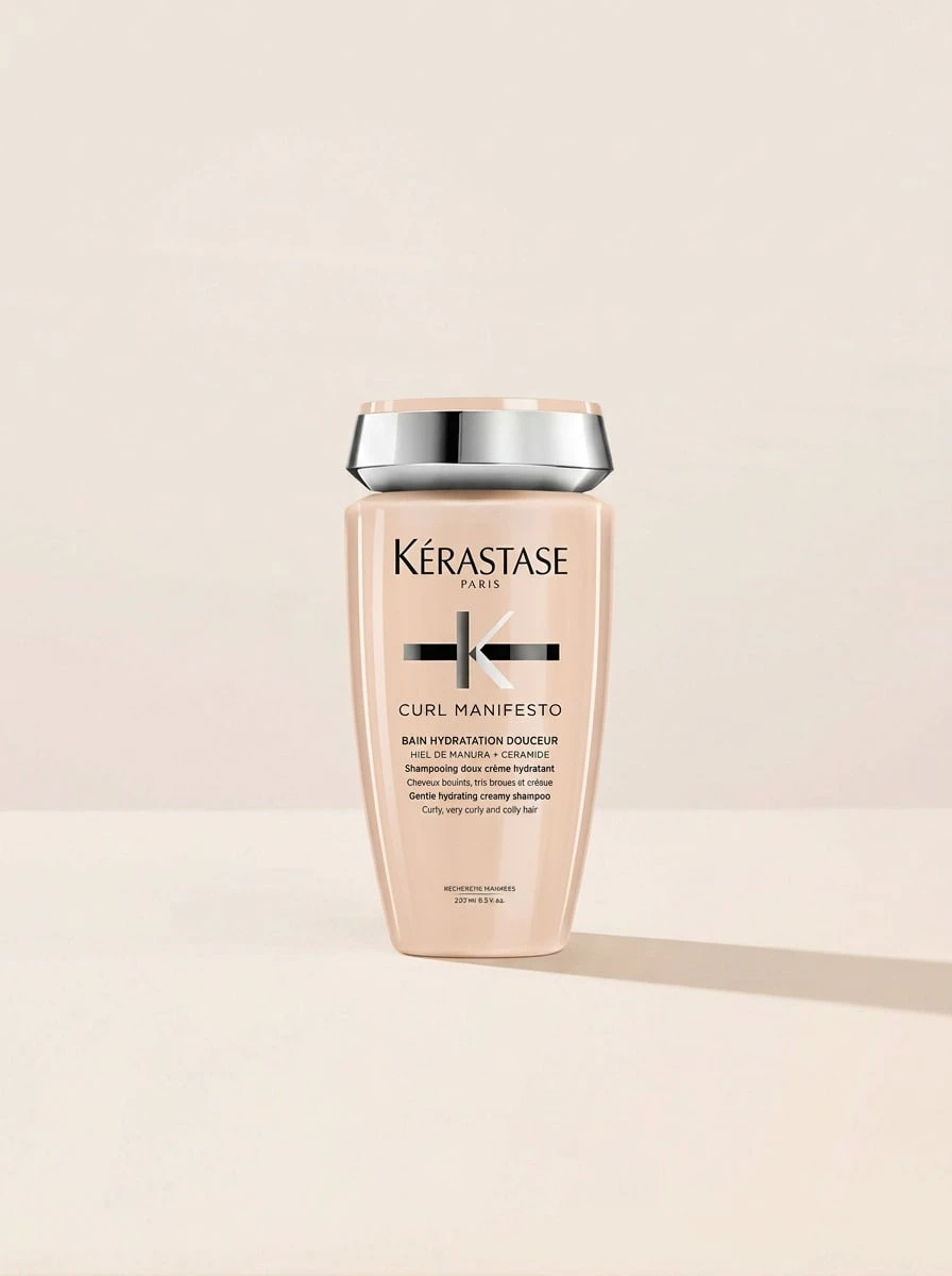 Kérastase Curl Manifesto Bain Hydration Douceur Shampoo 250 Ml – Shampoo, Hydrating, For Curly Hair, Peach, Manuka Honey, Suitable For Hair Care Routine - Multicolor - View 1