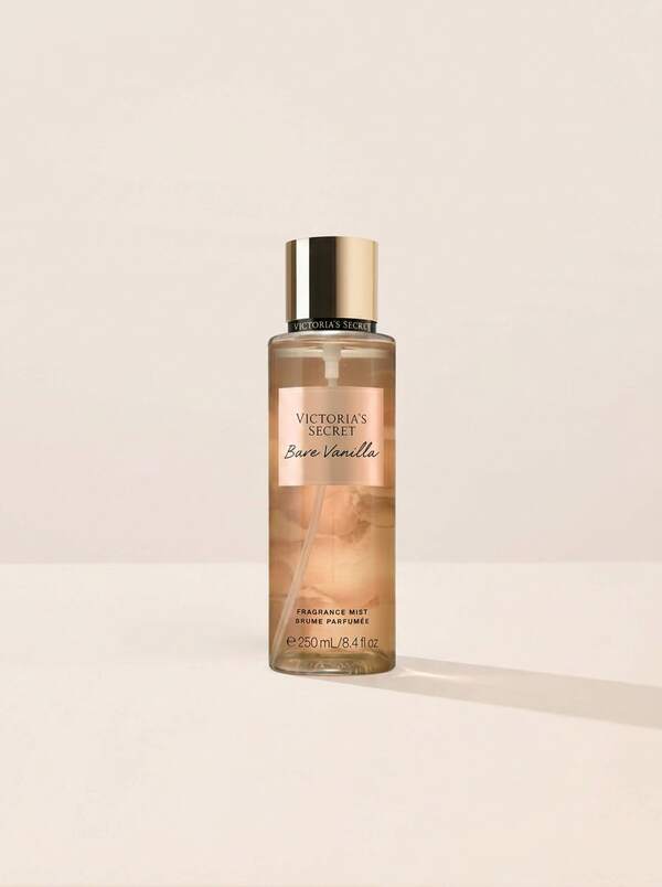 Victoria's Secret Bare Vanilla Body Mist 250 Ml – Sweet Whipped Vanilla And Soft Cashmere Fragrance, Long Lasting Body Spray For Women, Ideal For Daily Wear And Post-Shower, Warm Scent For Romantic Occasions, Premium Beauty Gift