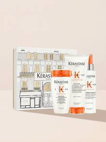 Kérastase Nutritive Nourishing Hair Care Gift Set – Hair Care Set, Nourishing, For Dry Hair, Floral And Citrus Notes, Plant-Based Proteins, Suitable For Daily Hair Routine - 白色 - 查看 1