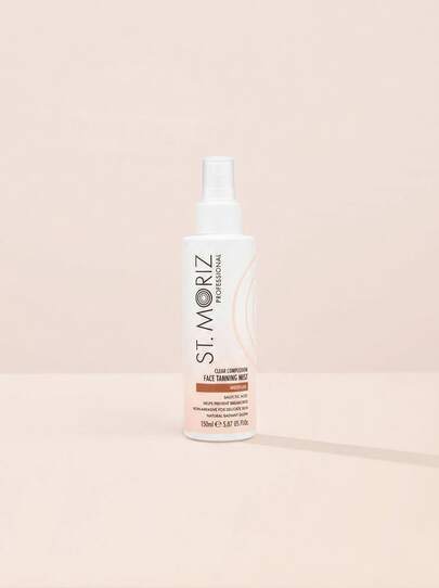 St. Moriz Professional Clear Complexion Face Tan Mist Medium 150 Ml