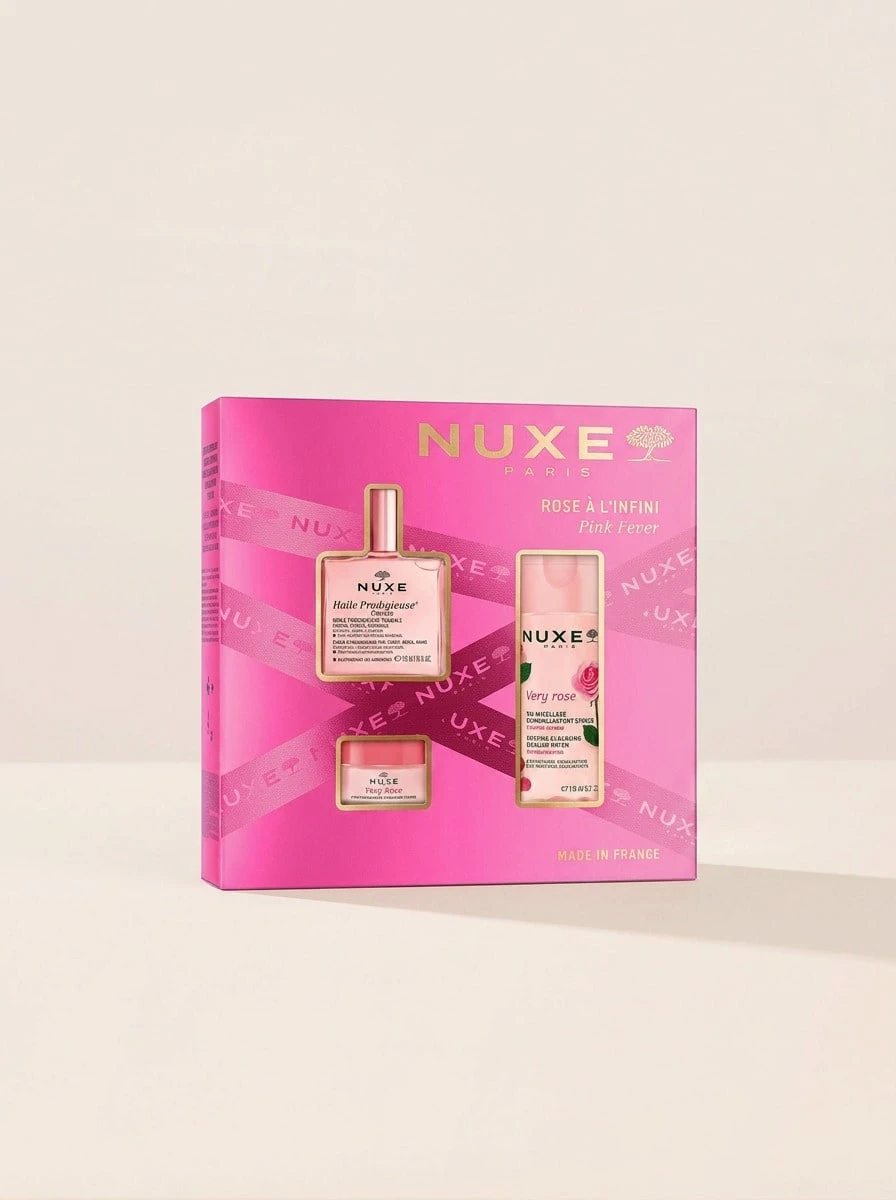Nuxe Pink Fever Body Care Gift Set - White - View 1
