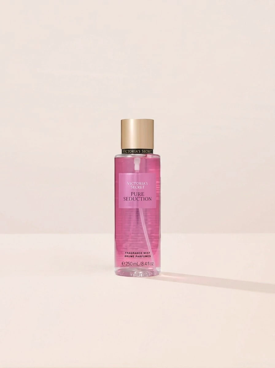 Victoria's Secret Pure Seduction Body Mist 250 Ml – Body Mist, Refreshing, For Women, Fruity Floral, Pink, Aloe Vera, Suitable For Daily Wear - Pure Seduction - 查看 1