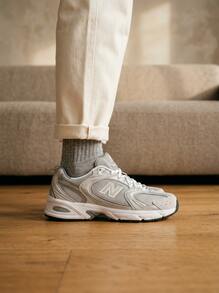 New Balance 530 女款運動鞋 舒適百搭耐穿 訓練運動鞋 黑色 MR530CK - 灰色 - 查看 1