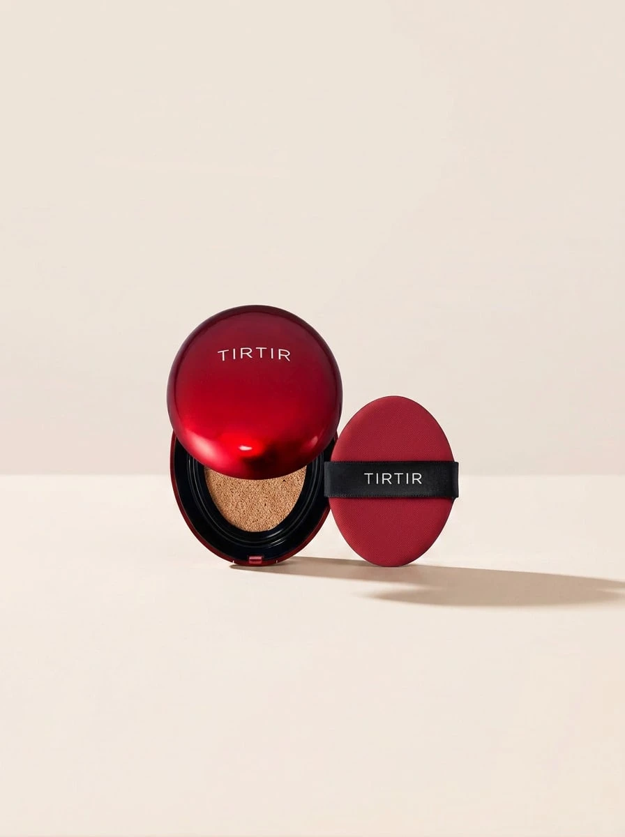 TIRTIR Mask Fit All Cover Cushion 27N Camel 18 G – Foundation, Full Coverage, For Women, 27N Camel, Suitable For Daily Makeup - 27N Camel - View 1