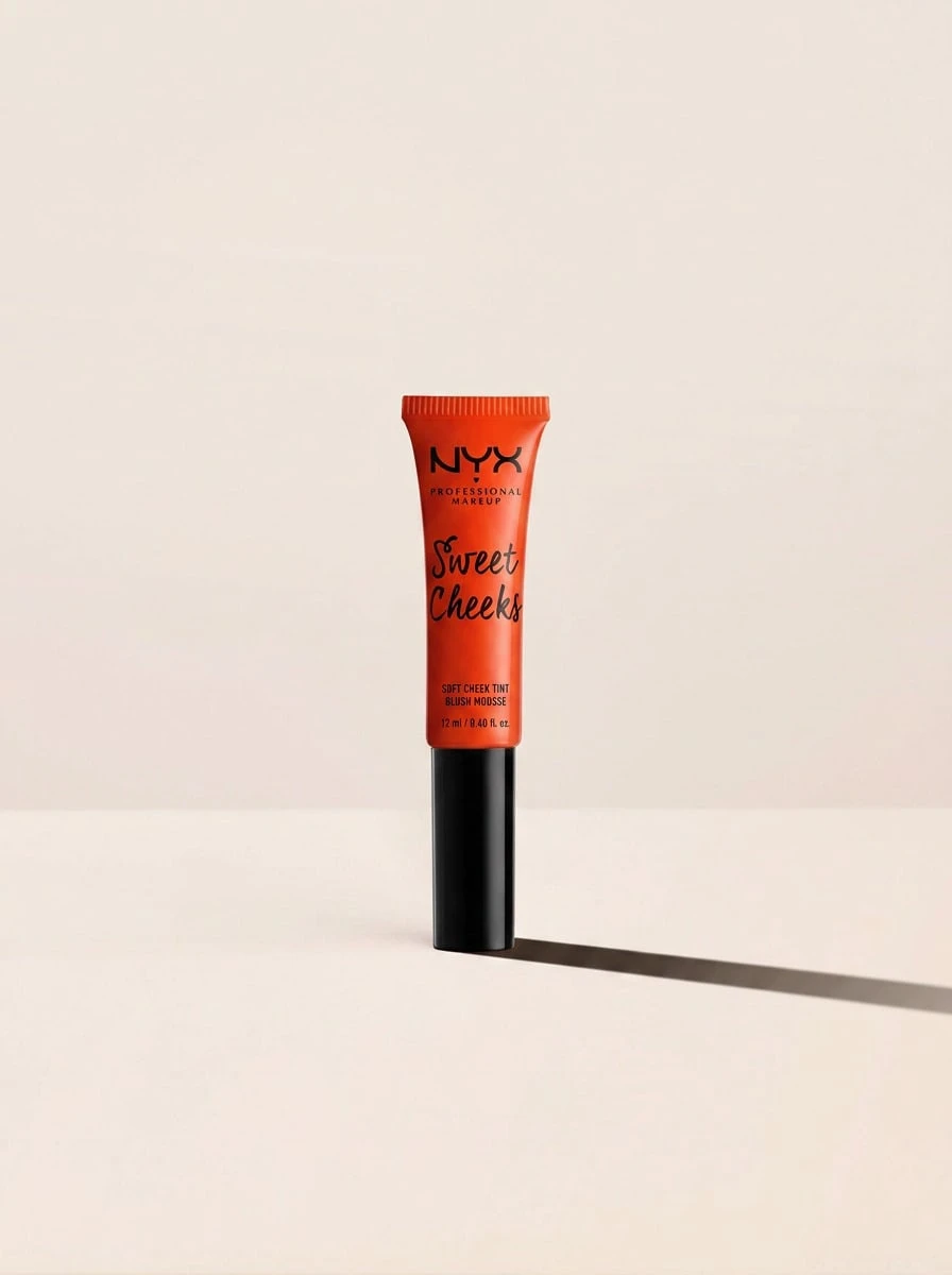 NYX كريم أحمر خدود لامع لطيف 12 مل تدرج شهير - الأحمر - مشاهدة 1