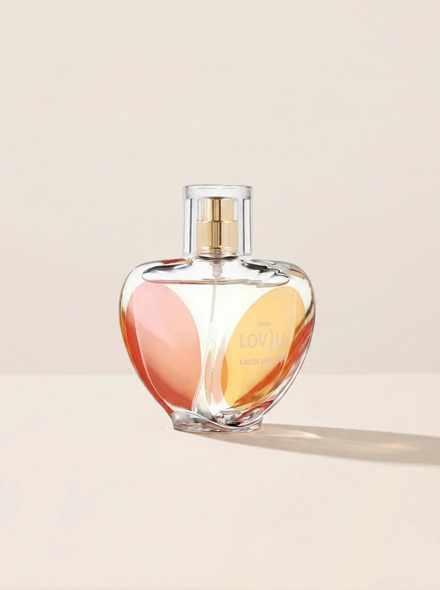 Avon Lov U Eau De Parfum 50 ml – Romantic Floral & Fruity Scent, Long-Lasting Fragrance For Women, Heart-Shaped Glass Bottle, Ideal Gift For Valentine'S Day Or Anniversary, Elegant Daily Wear Spray For Sophisticated Beauty - EDP - Visualizzare 1