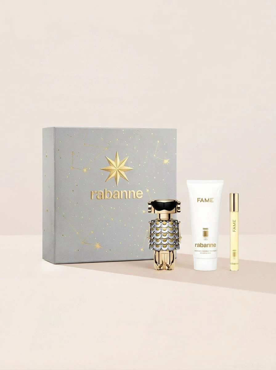 Paco Rabanne Fame Eau De Parfum 50 Ml Gift Set - Grey - View 1