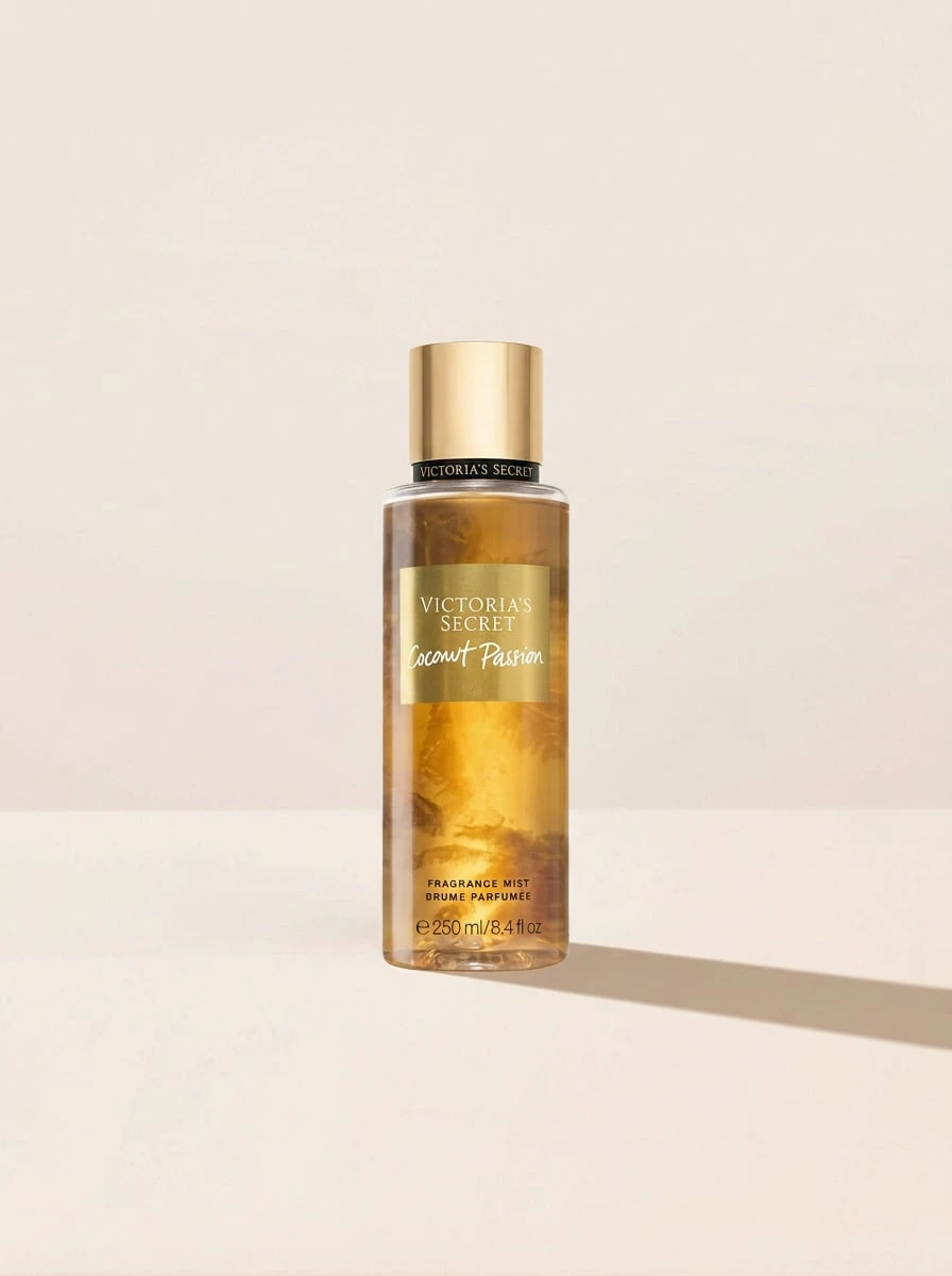 Victoria's Secret Coconut Passion Body Mist 250 Ml – Body Mist, Refreshing, For Women, Coconut, Gold, Suitable For Post-Shower - 椰子熱情 - 查看 1