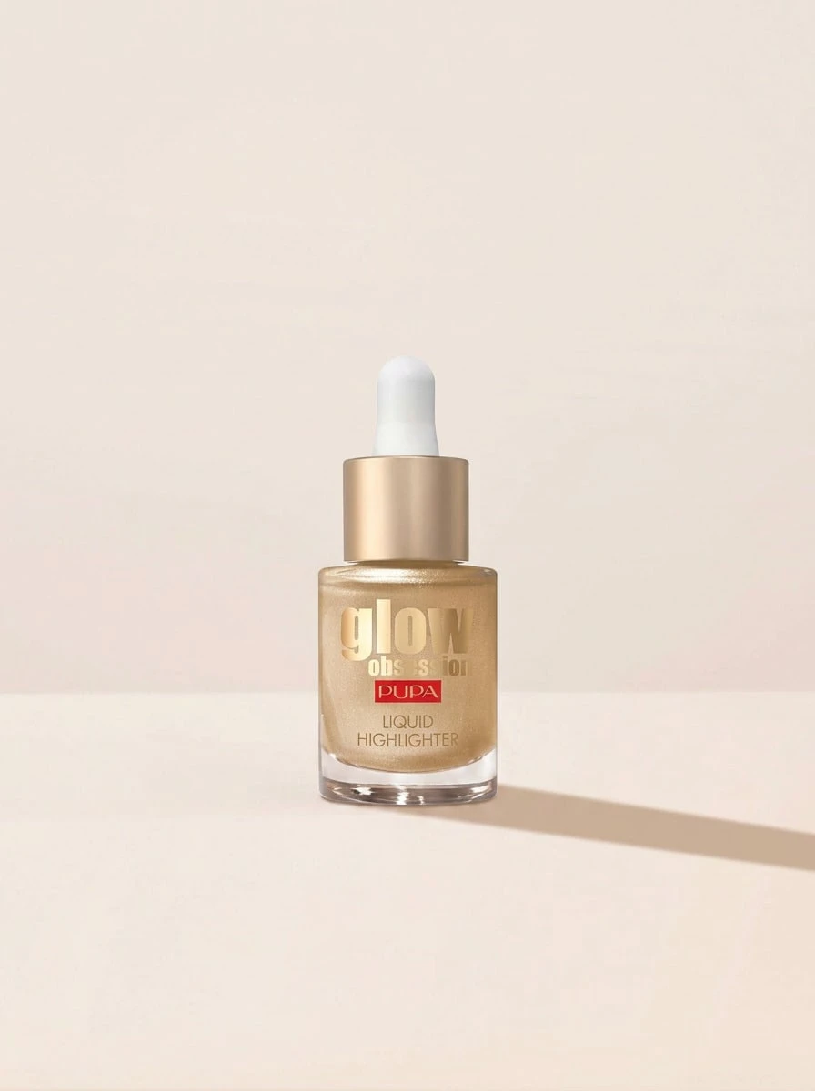 Pupa Glow Obsession Liquid Highlighter 100 Sunrise 13.5 G – Liquid Highlighter, Illuminating, For Women, 100 Sunrise, Suitable For Daily Makeup Routine - 100 Sunrise - View 1