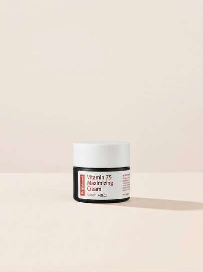 By Wishtrend Vitamin 75 Maximizing Cream 50 Ml – Moisturizer, Brightening, For Dull Skin, Vitamin C, Suitable For Morning Skincare Routine