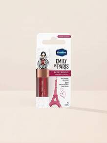 Vaseline Emily In Paris Tinted Lip Oil Berry Bisous 4 G – Lip Oil, Intense Gloss, For Women, Berry, Berry Red, Suitable For Daily Makeup Routine - Clear - View 1