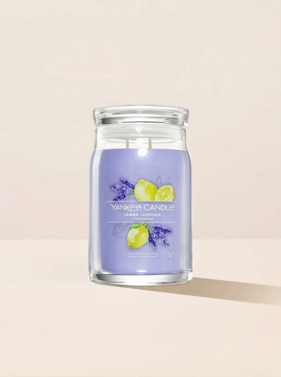 Yankee Candle Lemon Lavender Signature Large Jar Candle 567 G - one-size - View 1