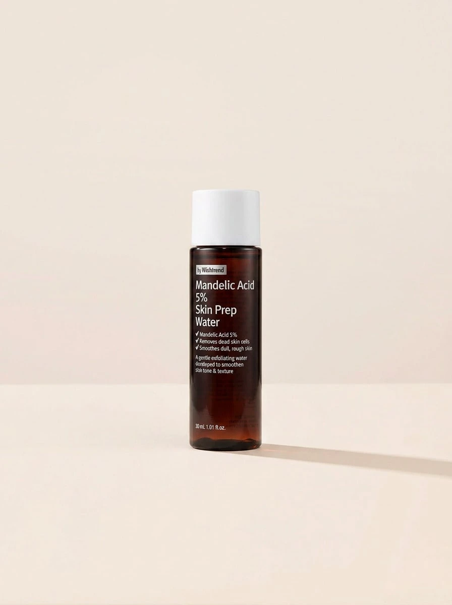 By Wishtrend Mandelic Acid 5% Skin Prep Water 30 Ml – Facial Exfoliator, Exfoliating, For Dull Skin, Mandelic Acid, Suitable For Daily Skincare Routine - Clear - View 1