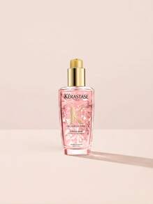 Kérastase Elixir Ultime L'Huile Rose Radiance Sublimating Hair Oil 100 Ml – Hair Oil, Radiance Enhancing, For Color-Treated Hair, Floral, Pink, Imperial Tea Extract, Suitable For Post-Shower Routine - White - View 1