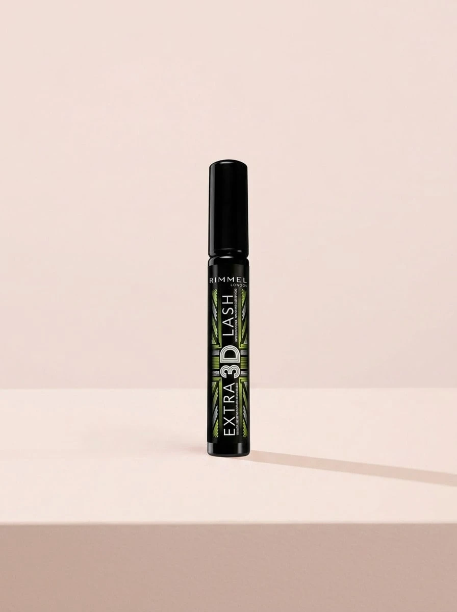 Rimmel Extra 3D Lash Mascara Black 10 ml – Mascara, Volumizing, For Women, Extreme Black, Suitable For Daily Makeup - Svart - Visa 1