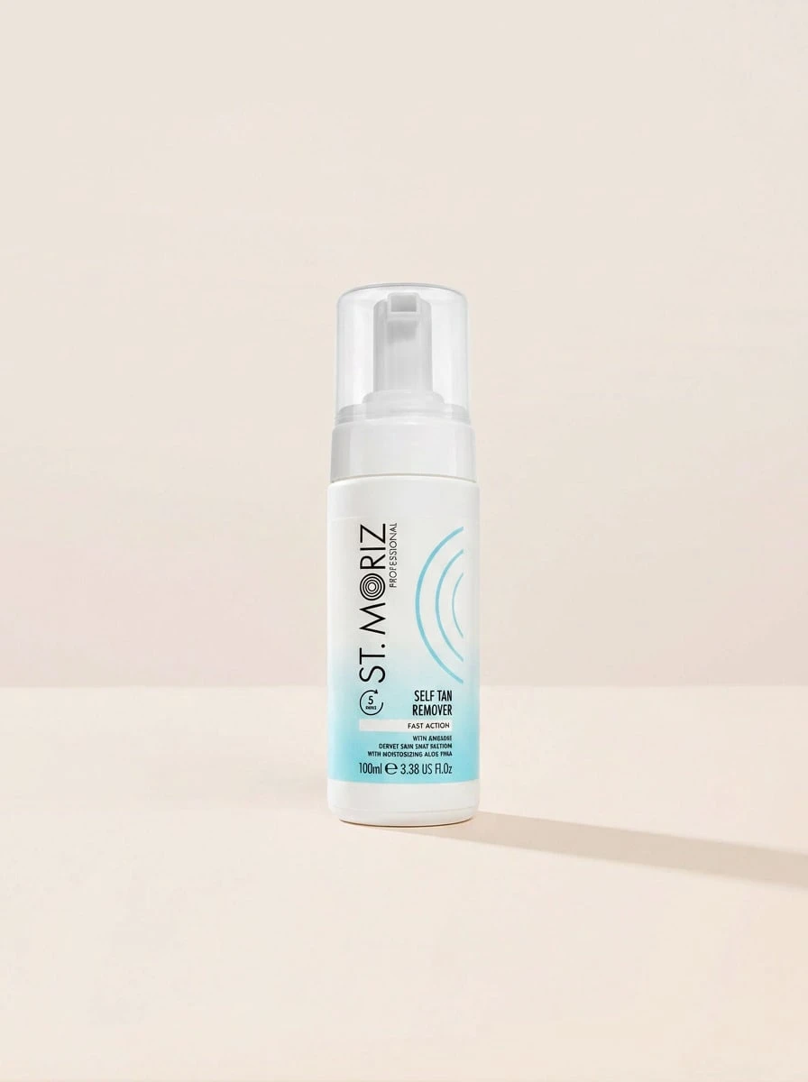 St. Moriz رغوة إزالة الحروق الشمسية الذاتية الاحترافية 100 مل - واضح - مشاهدة 1