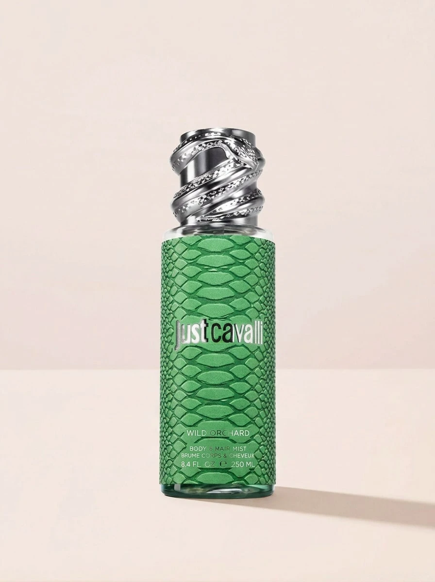 Roberto Cavalli بخاخ جسم وحشي أورتشارد كافالي 250 مل - أبيض - مشاهدة 1