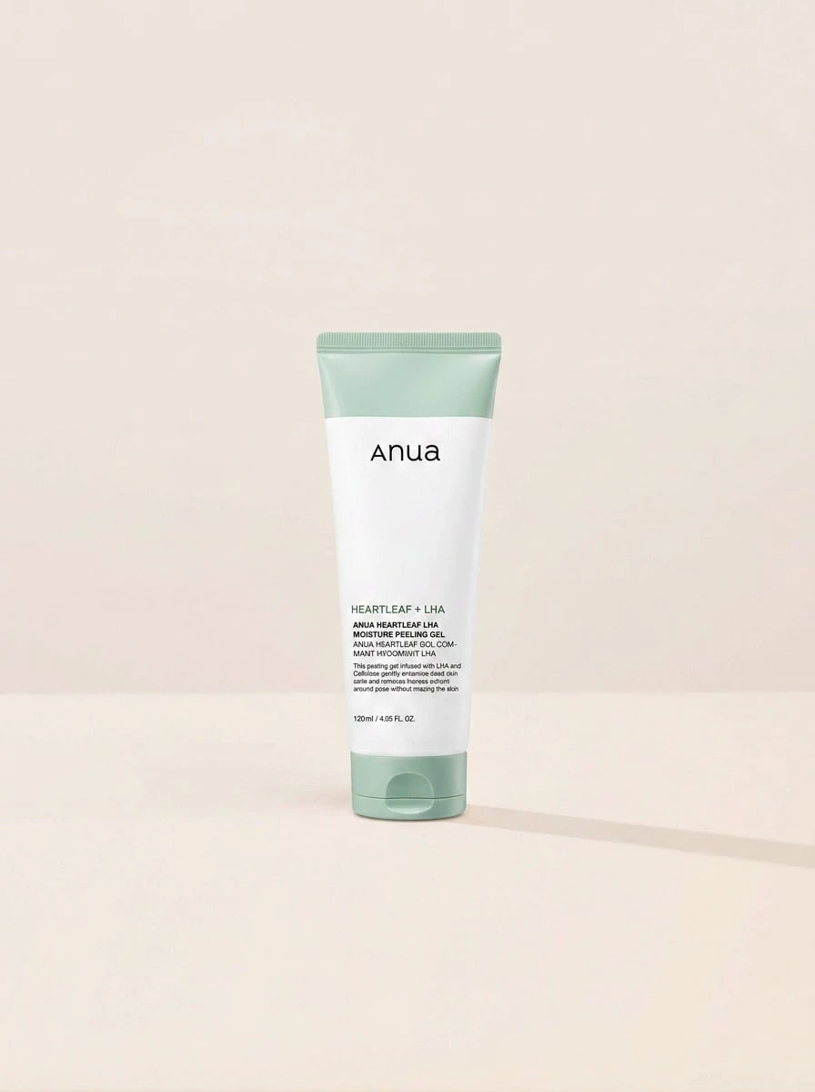 Anua Heartleaf LHA Moisture Peeling Gel 120 Ml – Peeling Gel, Gentle Exfoliation, For Sensitive Skin, Heartleaf, Suitable For Weekly Skincare Routine - Clear - View 1