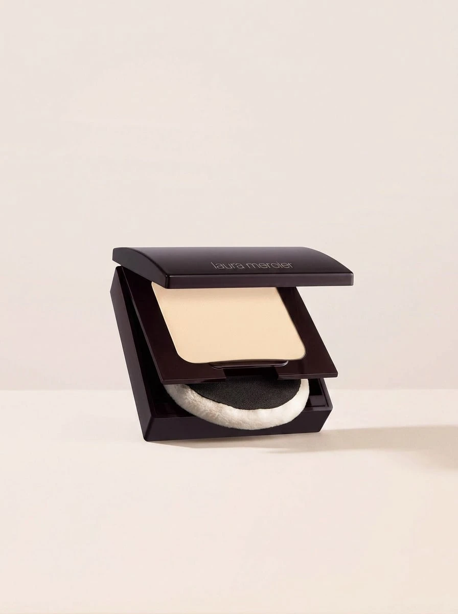 Laura Mercier Translucent Pressed Setting Powder Translucent 9 g – Setting Powder, Oil-Control, For All Skin Types, Translucent, Vitamin E, Suitable For Daily Makeup Routine - Translucent - Zobacz 1