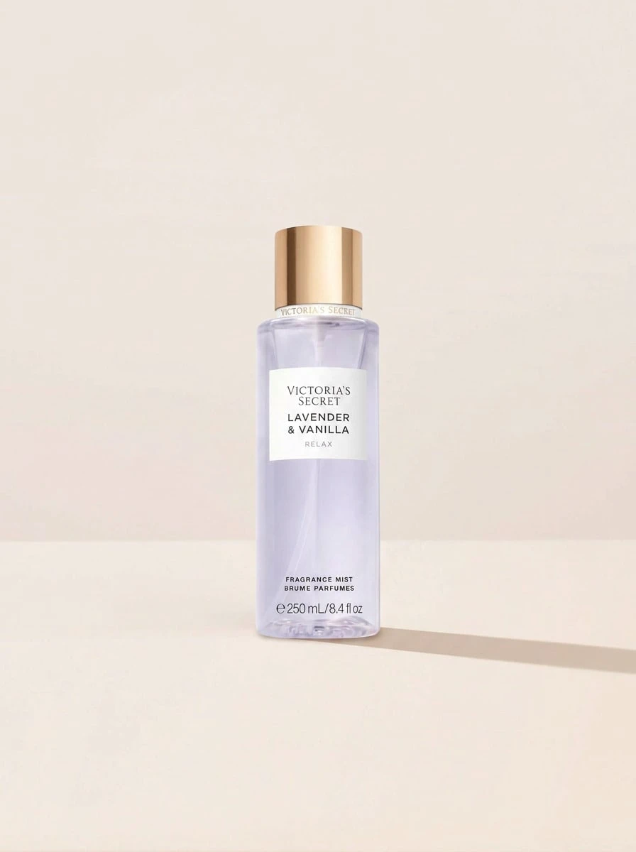 Victoria's Secret Lavender & Vanilla Body Mist 250 Ml - 薰衣草和香草放鬆 - 查看 1