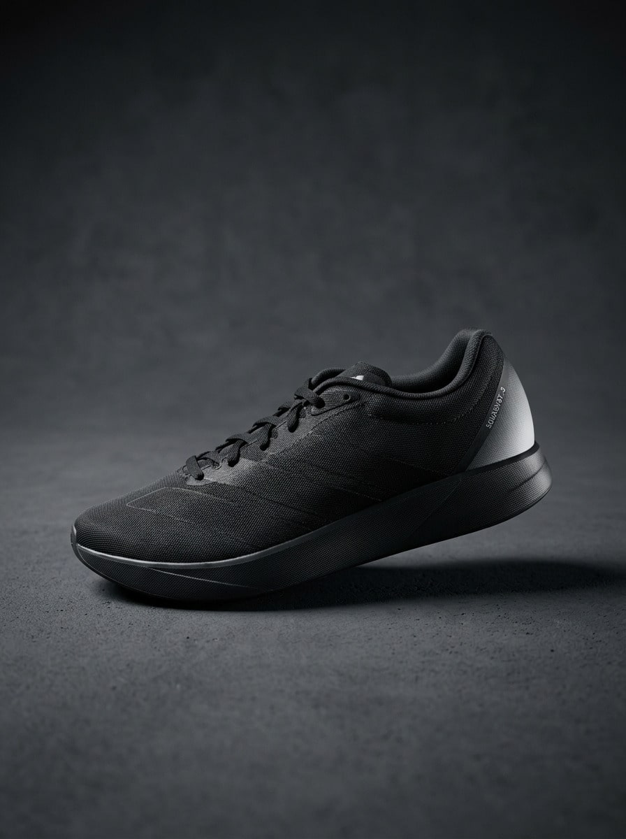 Adidas 女款運動鞋 柔軟彈性輕量健身訓練鞋 黑色 JR7151 - 黑色 - 查看 1