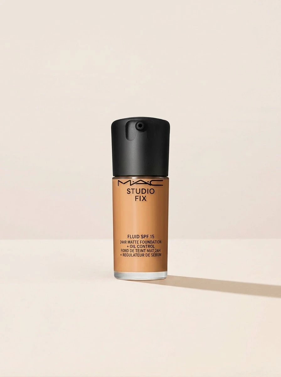 MAC Studio Fix Fluid SPF 15 Foundation NC42 30 Ml – Foundation, 24-Hour Wear, For Oily Skin, NC42, Suitable For Daily Makeup - Multicolor - View 1