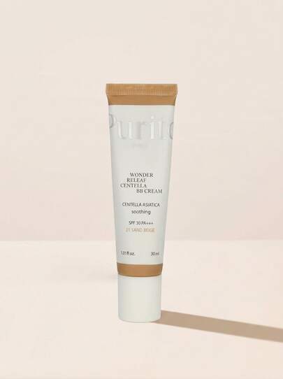 Purito Wonder Releaf Centella BB Cream SPF30 PA+++ 30 ml – BB Cream, Soothing, For Sensitive Skin, Sand Beige, Centella Asiatica, Suitable For Morning Makeup Routine
