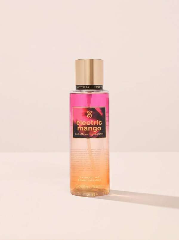 Victoria's Secret Electric Mango Body Mist 250 Ml – Body Mist, Long-Lasting, For Women, Mango, Pink, Mango, Suitable For Post-Shower Routine