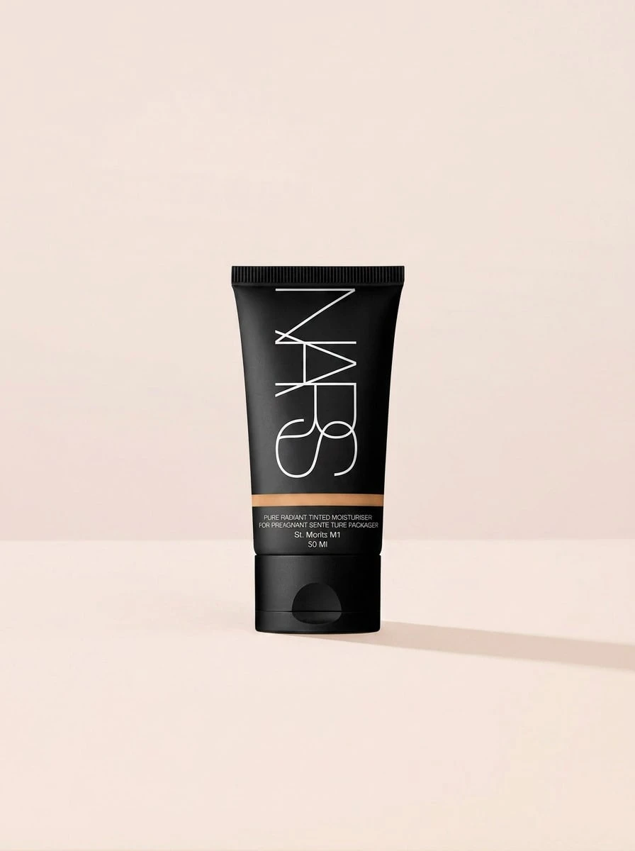 Nars Pure Radiant Tinted Moisturiser SPF30 St.Moritz M1 50 Ml – Tinted Moisturizer, Radiant Finish, For Medium Skin Tones, St. Moritz, SPF 30, Suitable For Daily Face Protection - St. Moritz M1 - View 1