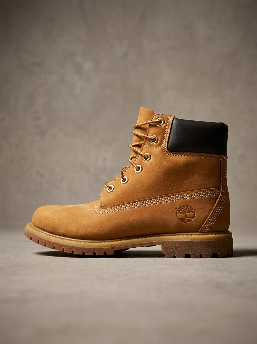 Timberland 6英吋女款運動鞋 防滑支撐柔軟戶外慢跑鞋 黃色 TB010361 - 中黃色 - 查看 1