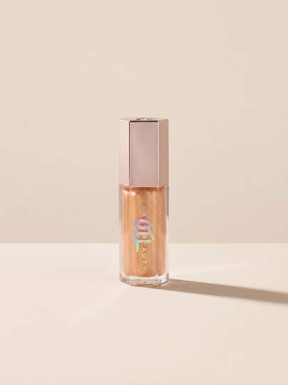 Fenty Beauty Gloss Bomb Oil Luminizing Lip Oil 'N Gloss $Uperfine $Uga 9 Ml – Lip Oil, Luminizing, For Women, Sweet Sugar, Gold Shimmer, Suitable For Daily Makeup