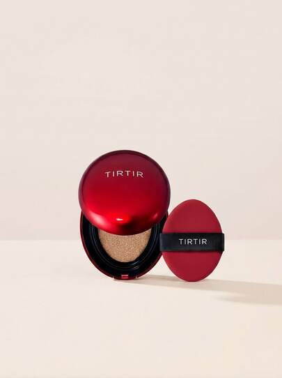 TIRTIR Mask Fit Red Cushion 23N Sand 18 G – Cushion Foundation, Transfer-Proof, For K-Beauty Enthusiasts, 23N Sand, High-Pigment Formula, Suitable For Daily Makeup Routine