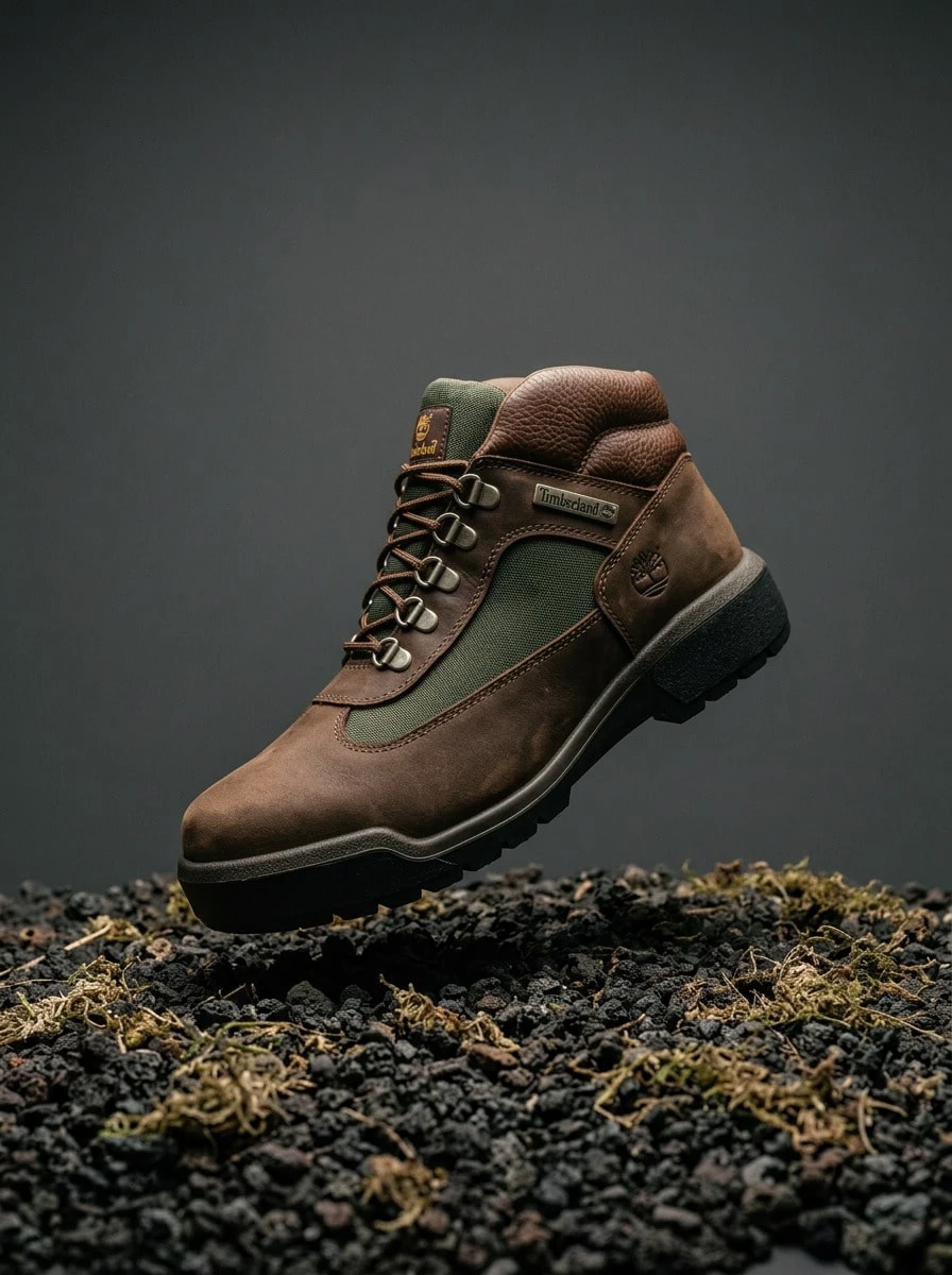 Timberland Field Boot Hi Og Men Boots Cushioned Comfortable Versatile Daily Sports Brown A18A6 - brown - View 1