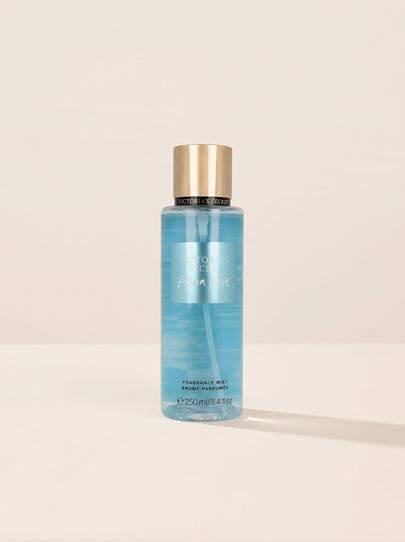 Victoria's Secret Aqua Kiss Body Mist 250 Ml – Fragrance Mist, Refreshing, For Women, Cool Waters, Blue, Suitable For Post-Shower