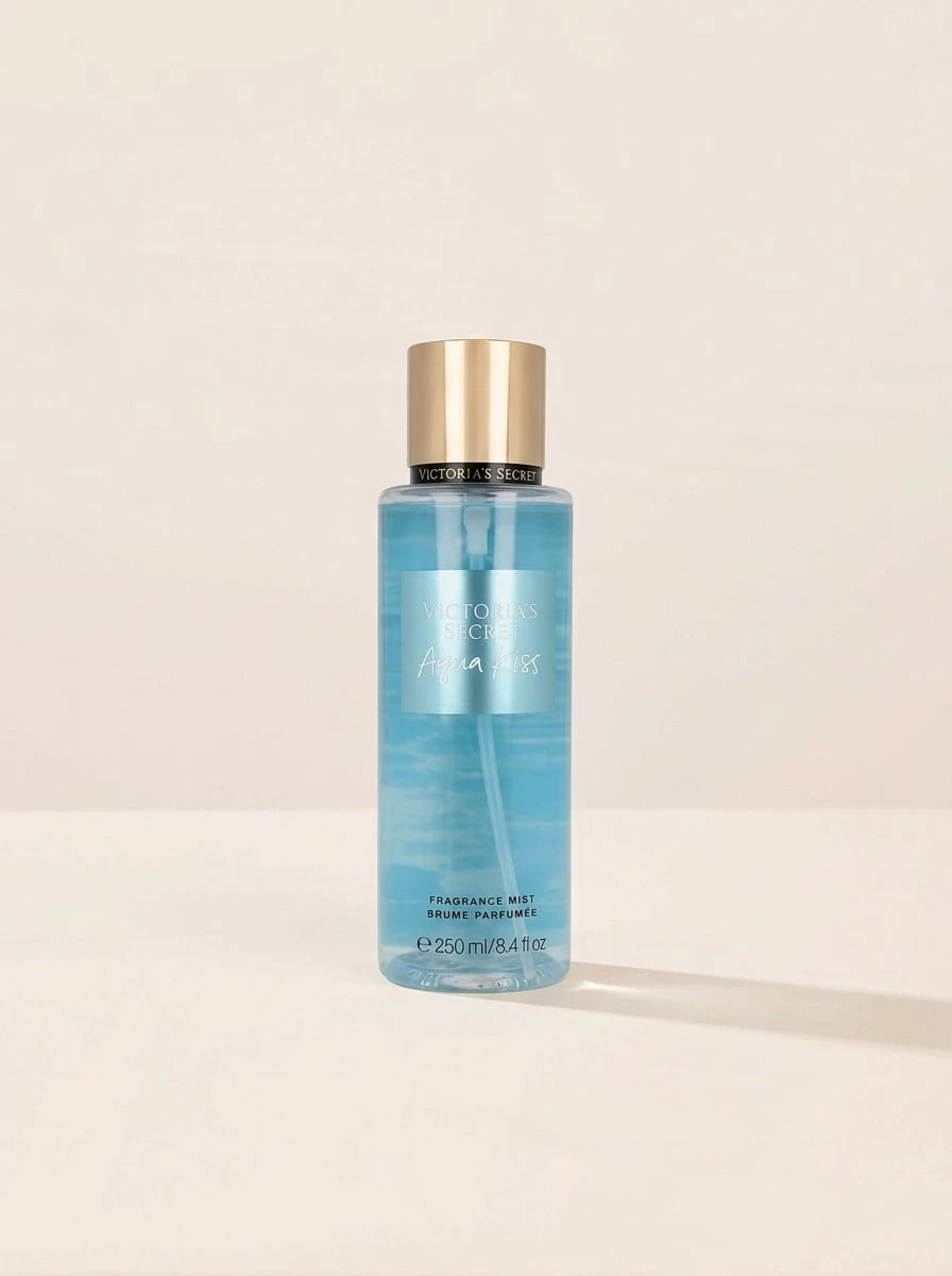 Victoria's Secret Aqua Kiss Body Mist 250 Ml – Fragrance Mist, Refreshing, For Women, Cool Waters, Blue, Suitable For Post-Shower - Aqua Kiss - View 1