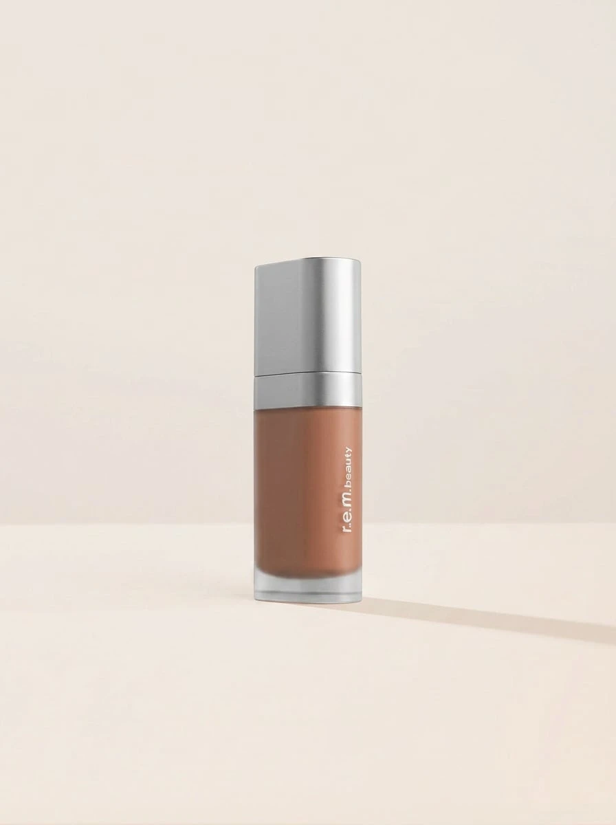 R.E.M. Beauty Sweetener Foundation Deep 1N 30 Ml – Foundation, Long-Wearing, For Deep Skin Tones, Deep 1N, Hyaluronic Acid, Suitable For Daily Makeup Routine - Deep 1N - View 1