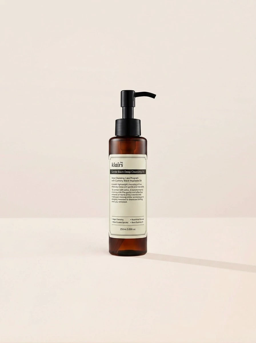 Klairs Gentle Black Deep Cleansing Oil 150 Ml – Cleansing Oil, Pore Control, For Sensitive Skin, Black Bean Oil, Suitable For Double Cleansing Routine - Clear - View 1