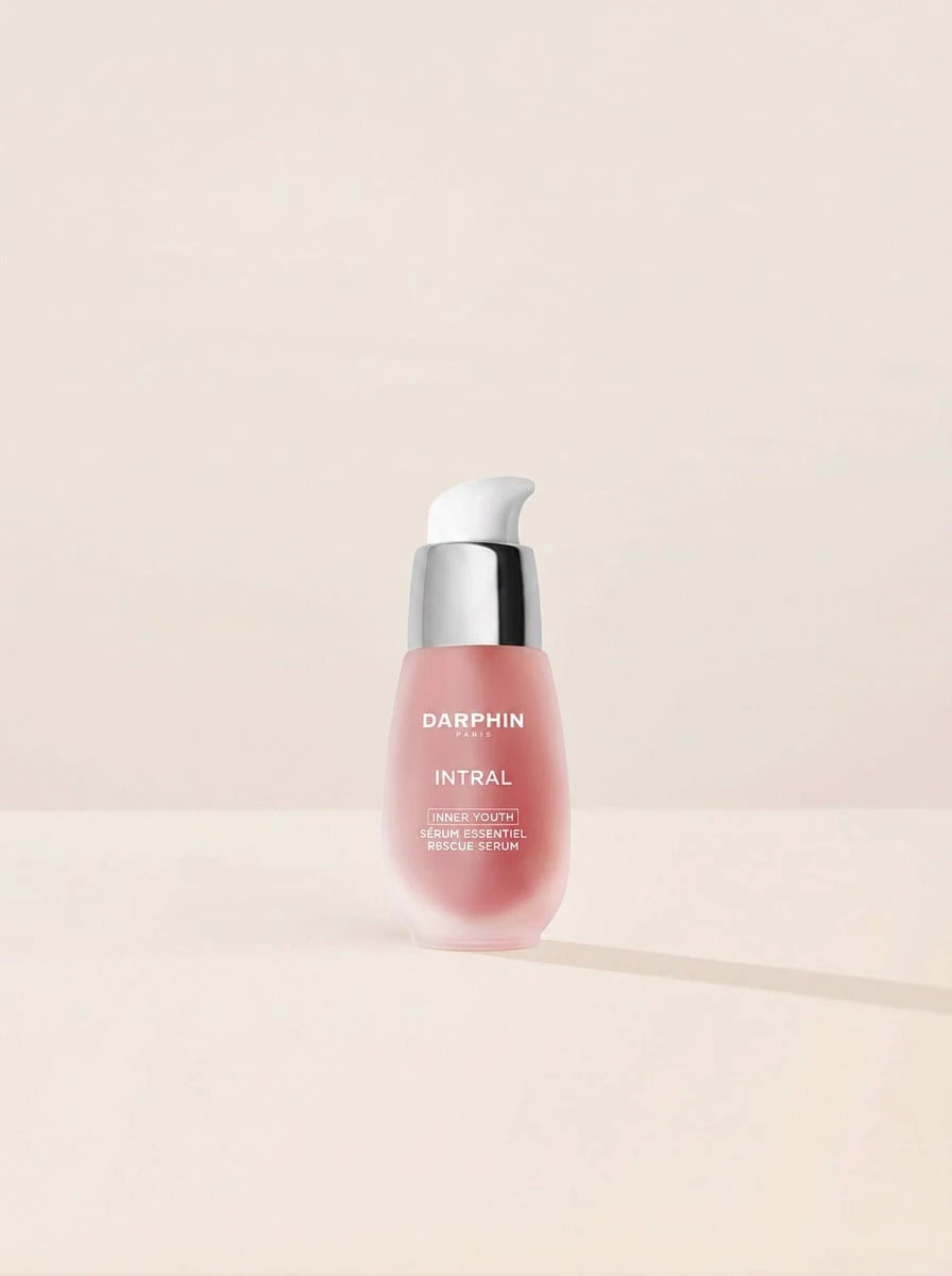 Darphin Intral Inner Youth Rescue Serum 15 Ml – Face Serum, Soothing, For Sensitive Skin, Floral Scent, Pink, Resveratrol, Suitable For Morning Skincare Routine - Clear - View 1