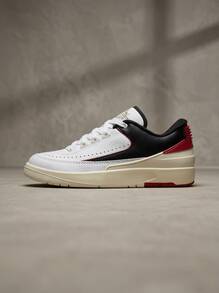 Jordan 2 Retro运动鞋 透气吸汗 百搭纯色Logo 易于清洗 运动户外日常女款 Chicago Twist 白色黑色红色 FD4849-106 - 白色/黑色/紅色 - 查看 1