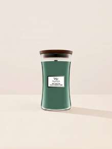 WoodWick Mint Leaves & Oak Large Hourglass Candle 610 G - Mint Leaves & Oak - 查看 1