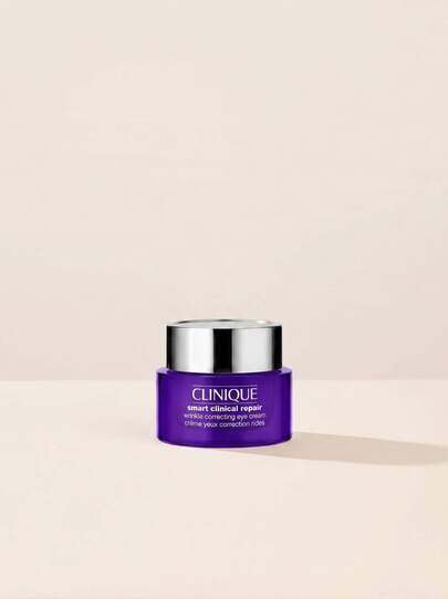 Clinique Smart Clinical Repair Wrinkle Correcting Eye Cream 15 Ml – Eye Cream, Anti-Aging, For Mature Skin, Purple, Peptides, Suitable For Morning Skincare Routine