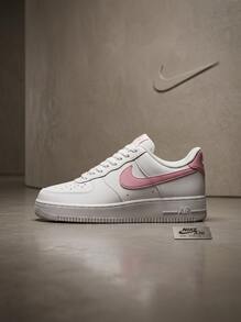 Nike Hi OG 女款運動鞋，輕量透氣緩震，日常休閒白色 DC9486-111 - 白色/粉紅色 - 查看 1