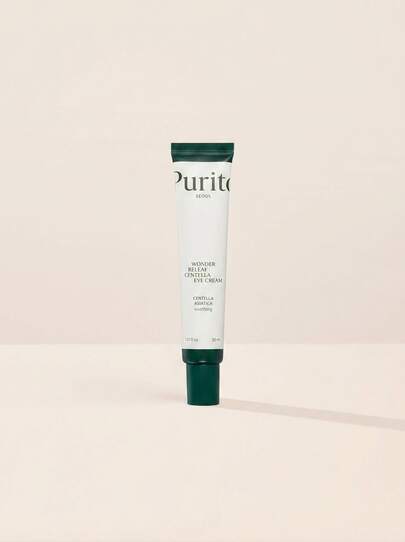 Purito Wonder Releaf Centella Eye Cream 30 Ml – Eye Cream, Soothing, For Sensitive Skin, Centella Asiatica, Suitable For Morning Skincare Routine